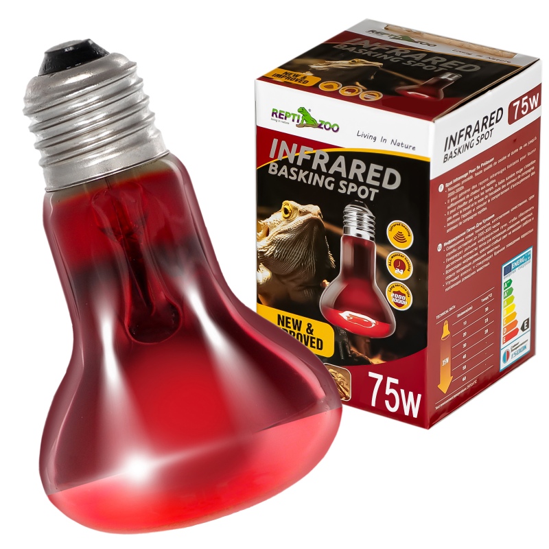 Repti-Zoo 75W Infrarot - Heizlampe