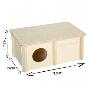 OiiBO Wooden House for rodents