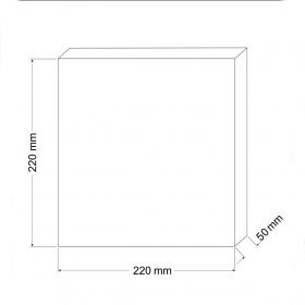 Happet Medium Grain Filter Sponge 22x22x5cm