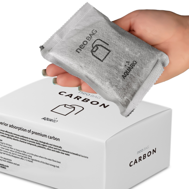 Neo Bag Carbon for effective water cleaning