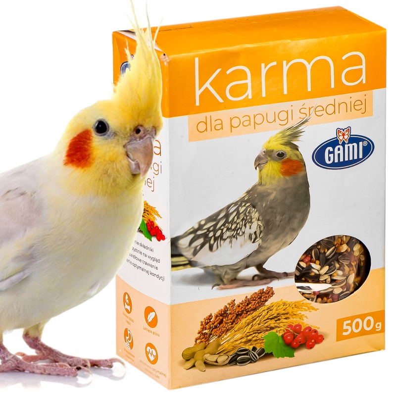 Gami Karma für Mittelgroße Papageien 500g