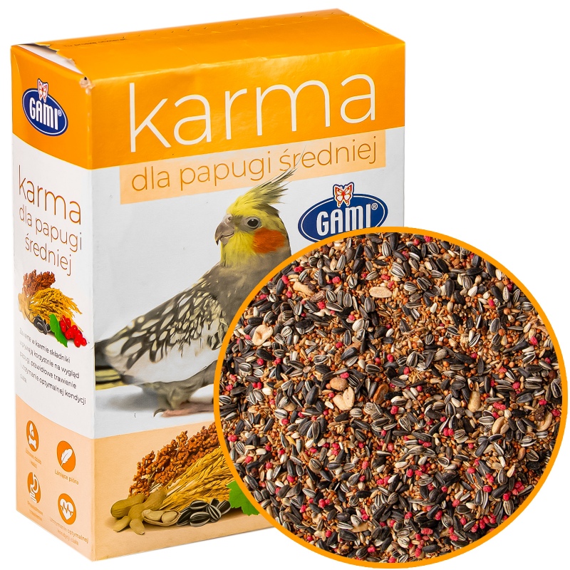 Gami Karma - Natural Food for Medium Parrots