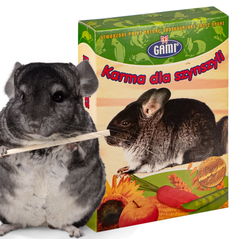 Nourriture Gami Karma pour Chinchilla 500g