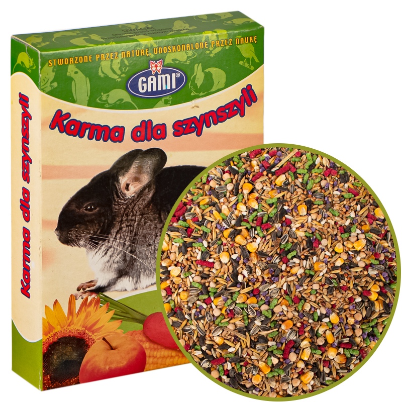 Ração Gami Karma para Chinchilas 500g