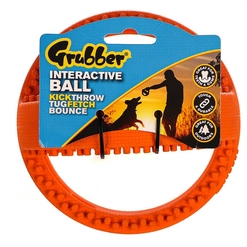 HappyPet Grubber Interaktiver Fußball für Hunde