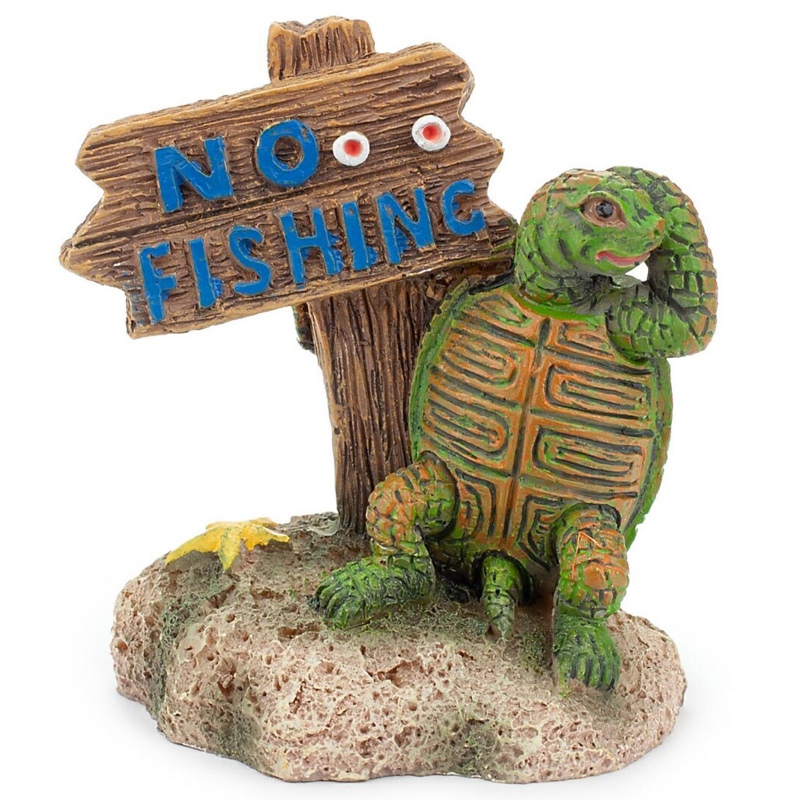 Figurine décorative de tortue pour aquarium