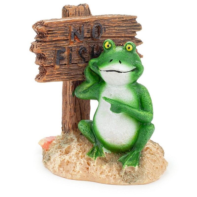 Happet aquarium decoration frog 6.5cm