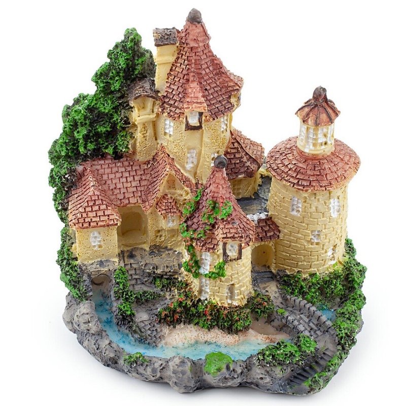 Château décoratif Happet pour aquarium 8cm