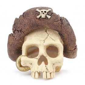 Happet aquarium skull decoration 15cm