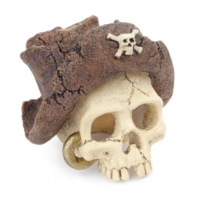 Happet aquarium skull decoration 15cm