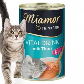 Miamor Vitaldrink z Tuńczykiem 135ml - Zupka dla Kotów