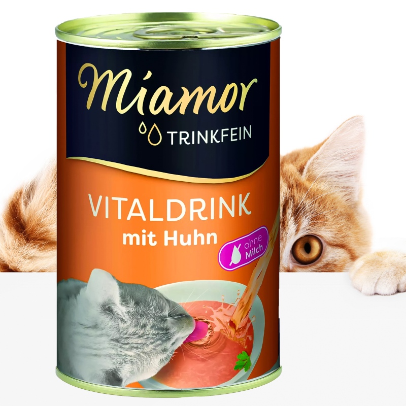 Miamor Vitaldrink con pollo per gatti