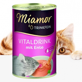 Miamor Vitaldrink z Ente 135ml zupka dla kotów