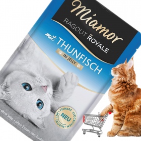 Miamor Royale wet cat food with tuna