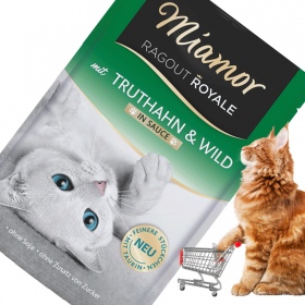 Miamor Royale met kalkoen & wild - 100g