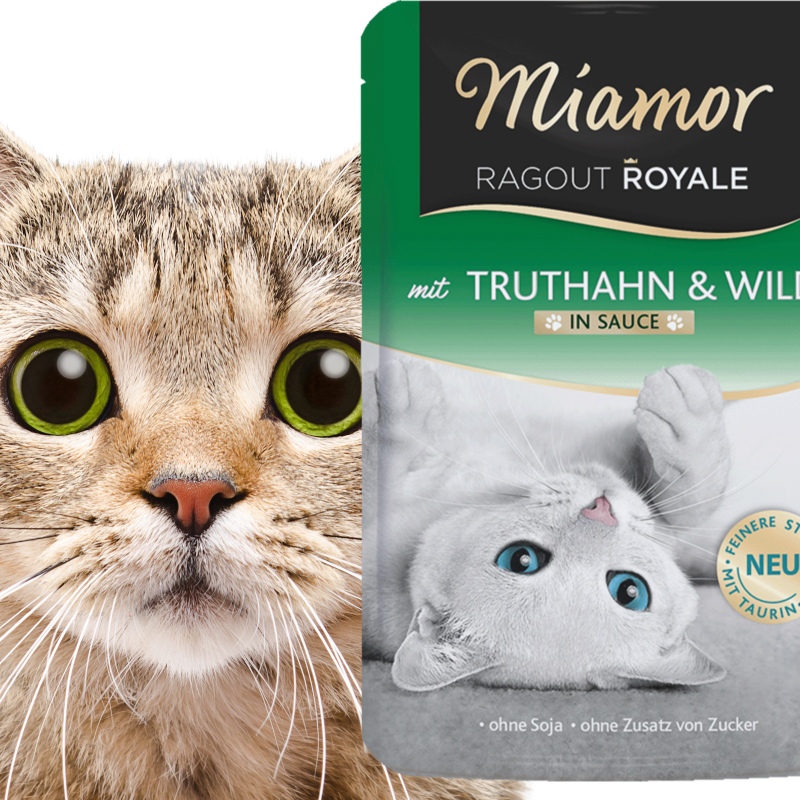 Miamor Royale met kalkoen & wild - 100g