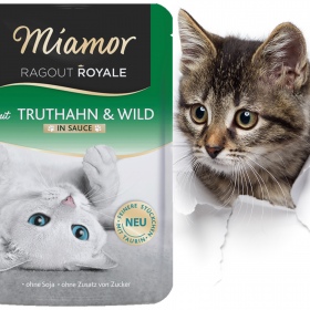 Miamor Royale met kalkoen & wild - 100g