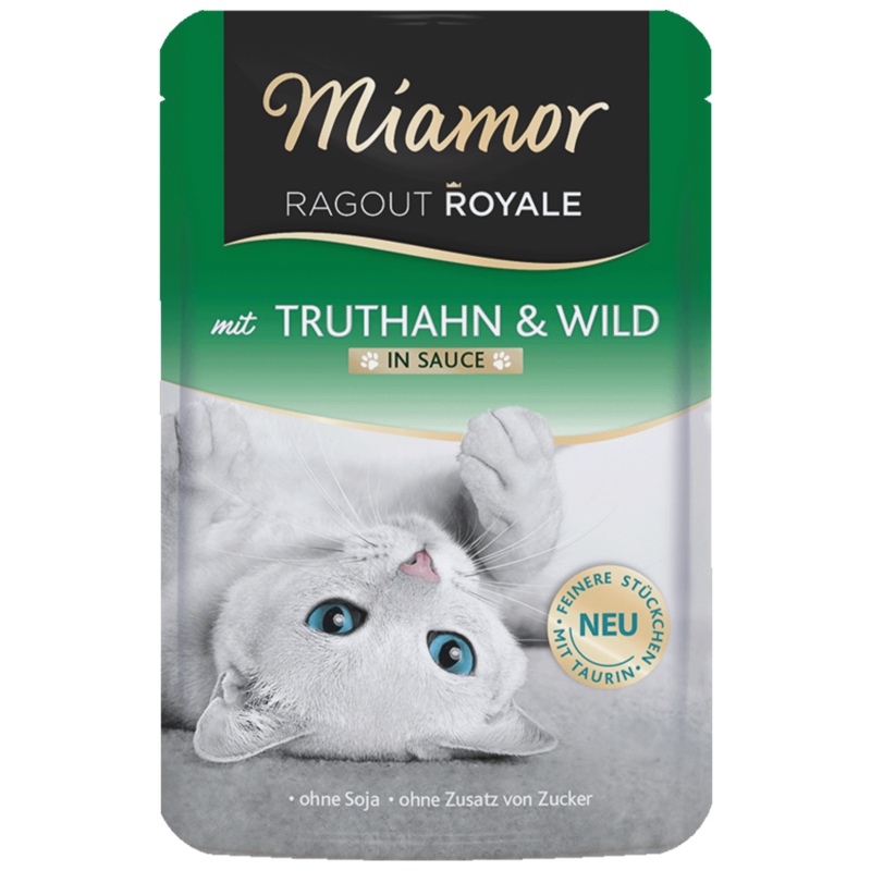 Miamor Royale with turkey & game 100g