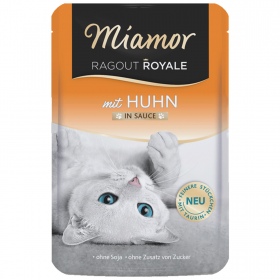 Miamor Royale med kylling i saus 100g