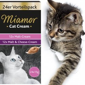 Miamor Cat Cream Anti-hairball 24x15g