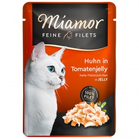 Miamor Filets Huhn in Tomatenjelly - kura w galarecie pomidorowej 100g