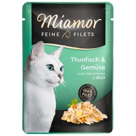 Miamor Filets Tonfisk och Grönsaker