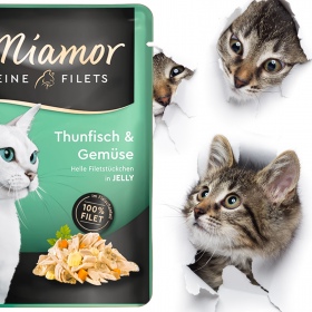 Miamor Filets Thunfisch & Gemuse - tuńczyk z warzywami w galarecie 100g