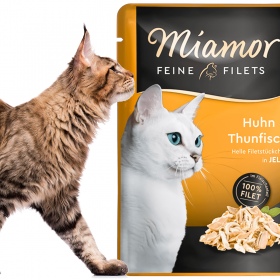 Miamor Filets Huhn & Thunfisch - polędwiczka z kury i tuńczyka w galarecie 100g