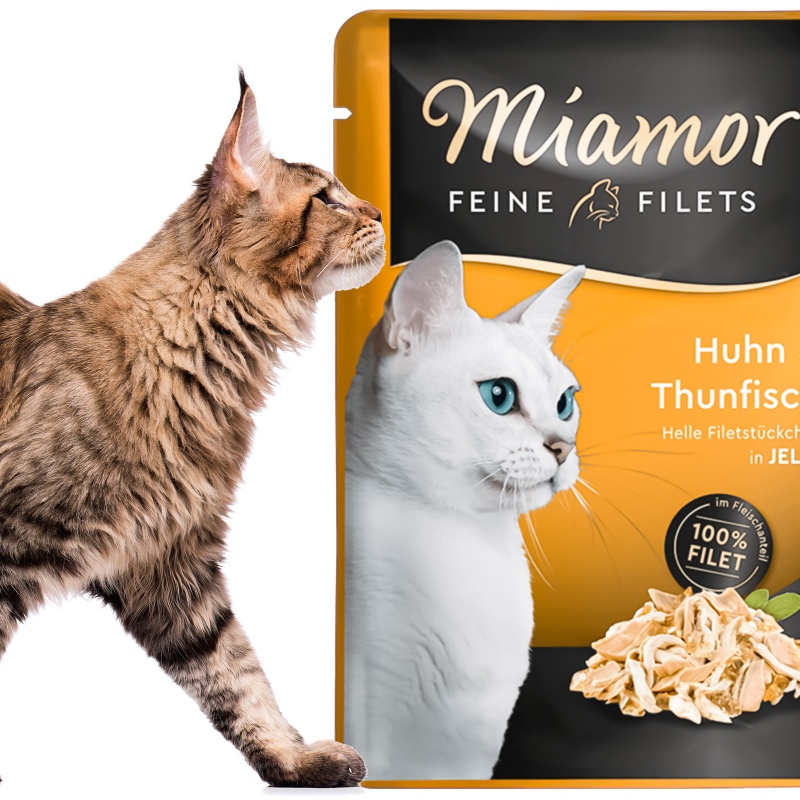 Filetes de Frango & Atum Miamor 100g