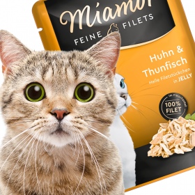 Miamor Filets Huhn & Thunfisch 100g