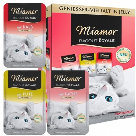 Miamor Royale 12pack - krůta, losos, telecí