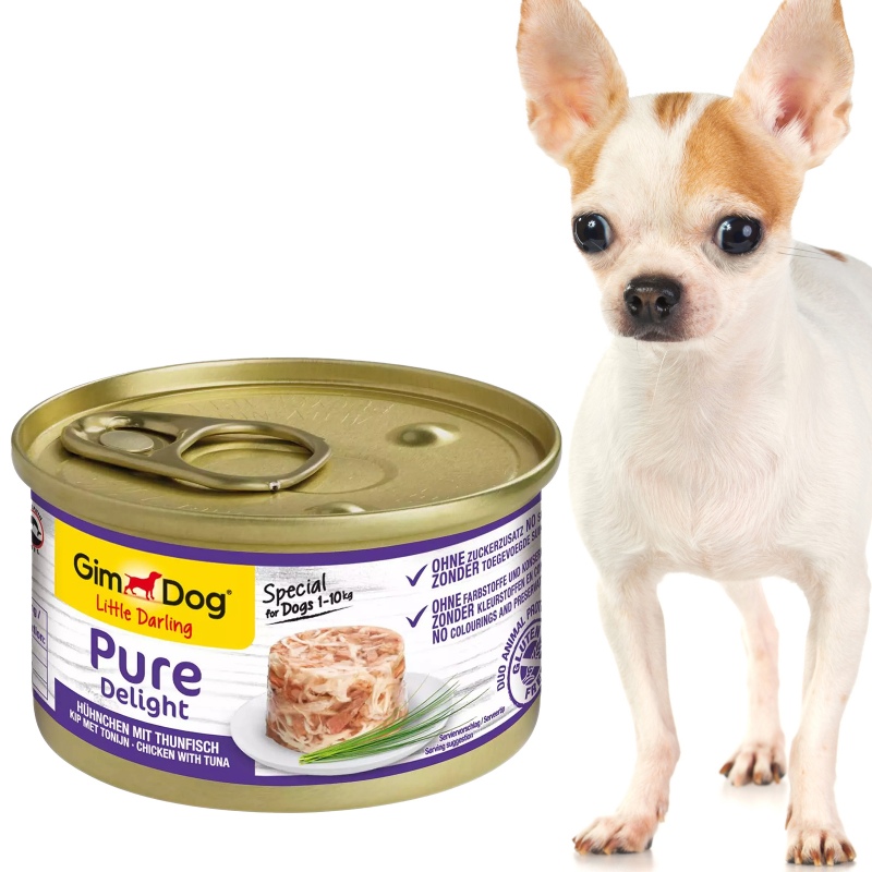 Gimdog Pure Delight für kleine Hunde 85g