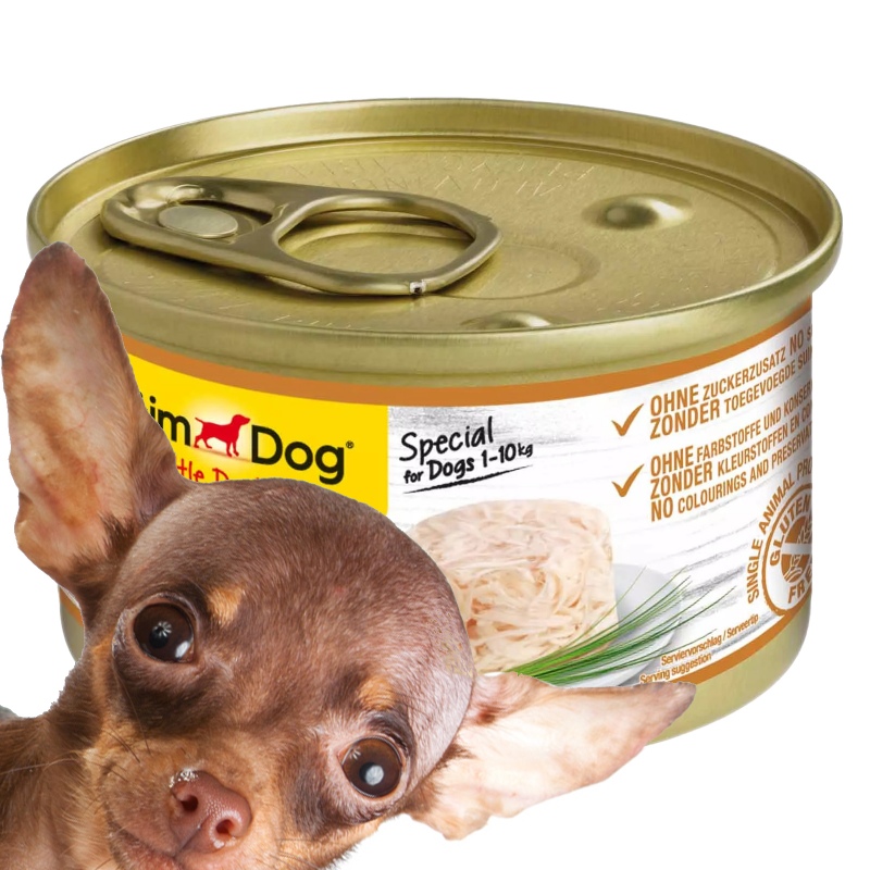 Gimdog Pure Delight 85g - Ração para cães pequenos