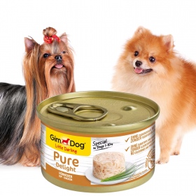 Gimdog Pure Delight 85g - Ração para cães pequenos