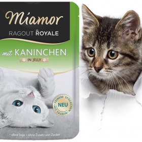 Miamor Royale mit Kaninchen - mokra karma królik w galarecie 100g