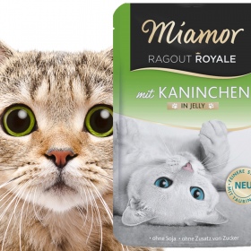 Miamor Royale med kanin - Våtfoder