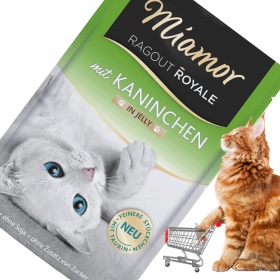 Miamor Royale mit Kaninchen - Futter 100g