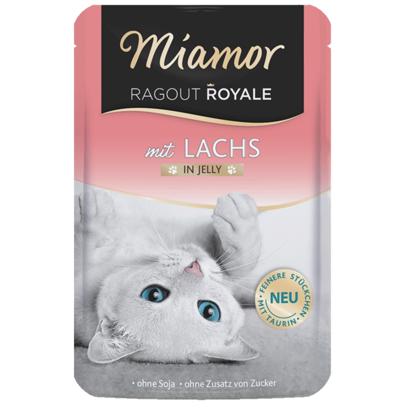 Miamor Royale z łososiem w galarecie 100g