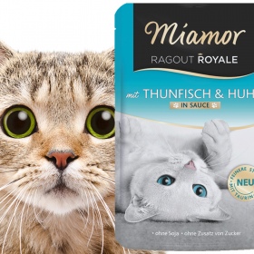 Miamor Royale mit Thunfisch & Huhn - mokra karma tuńczyk i kurczak w sosie 100g