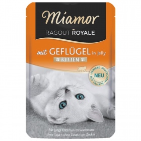 Miamor Royale Kitten - pollo in gelatina