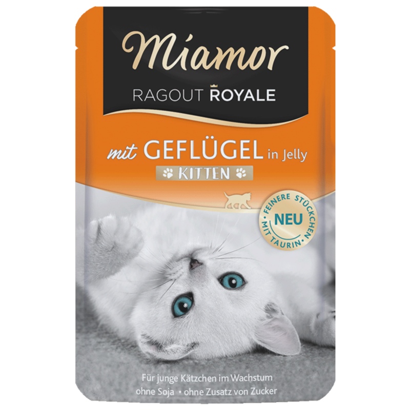 Miamor Kitten: drób w galarecie - 100g