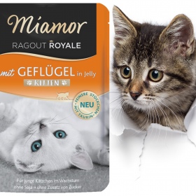 Miamor Kitten: drób w galarecie - 100g