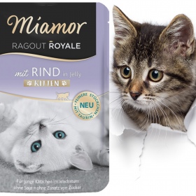 Miamor Royale Kitten - Comida en Gelatina