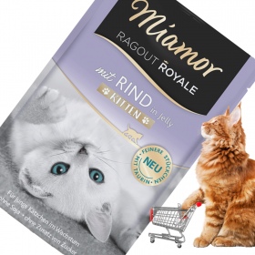 Miamor Royale Kitten Rind 100g