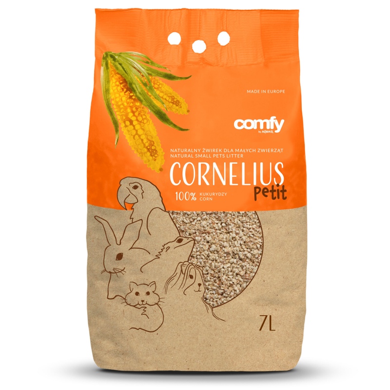 Comfy Cornelius Petit 7l - kukuričná podstielka