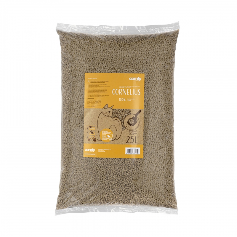 Comfy Cornelius Natural Cat Litter 25l