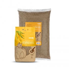 Comfy Cornelius Natural Cat Litter 25l