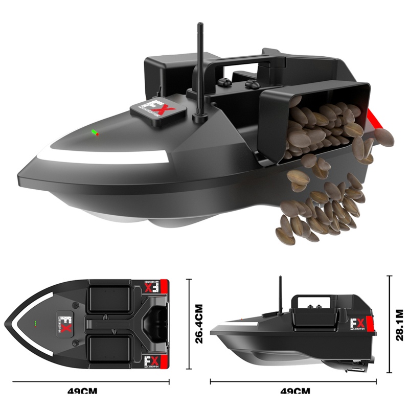 Angelboot LAKE XWEREWOLF mit GPS