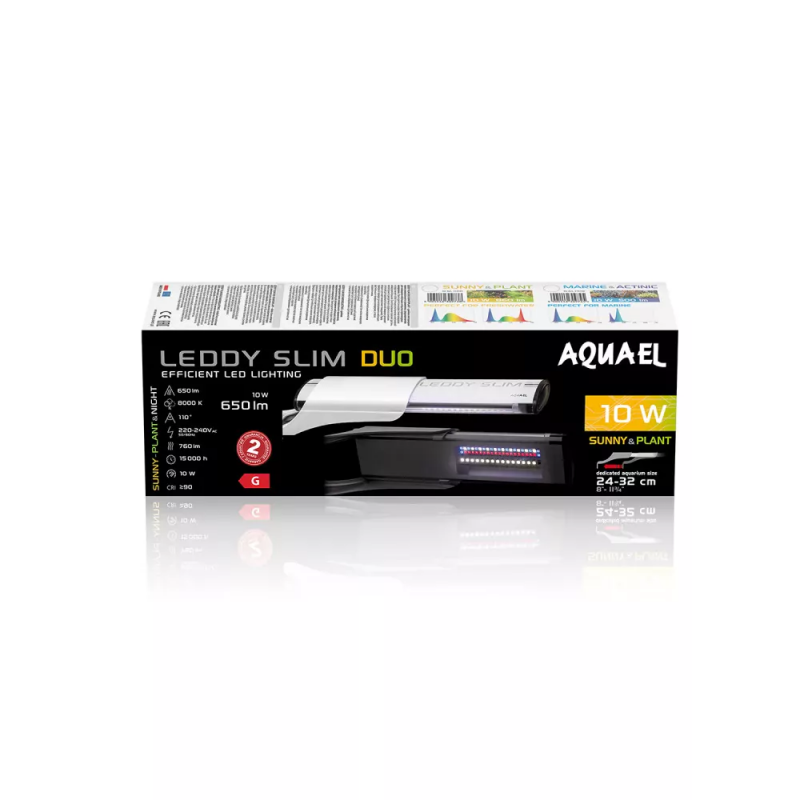 Lampe LED AQUAEL LEDDY SLIM DUO 10W