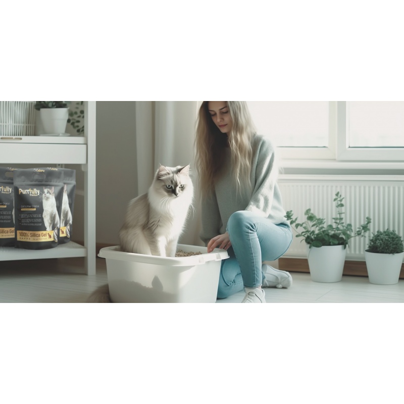 Catario Purrfully Premium - żwirek silikonowy dla kota 3,8L